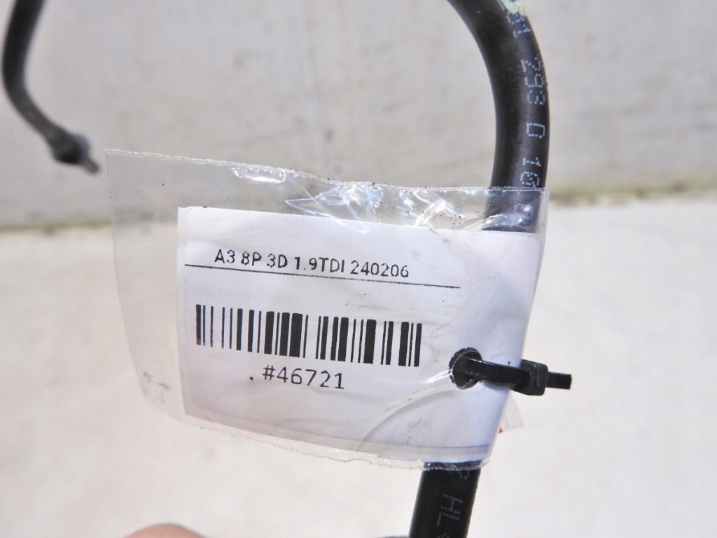 фото №4, Шланг топлива audi a3 8p 1.9 tdi 1k0201293d