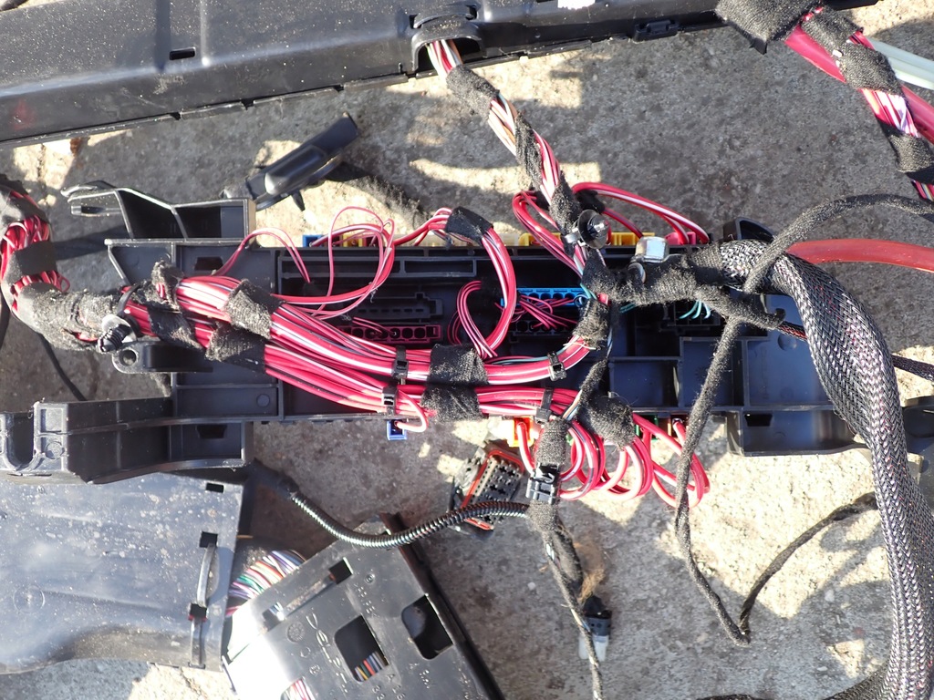 фото №10, Mercedes gls w166 x166 джгут електропроводка електрична салону