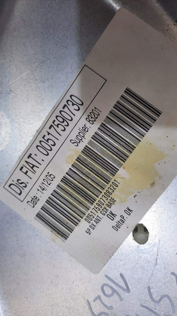 фото №4, Подъемник стекло перед правый fiat stilo 05r 5d