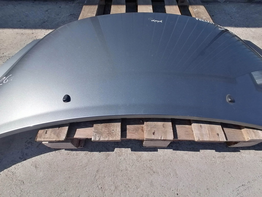 фото №4, Капот двигуна peugeot 207 lift 09-12 оригінал