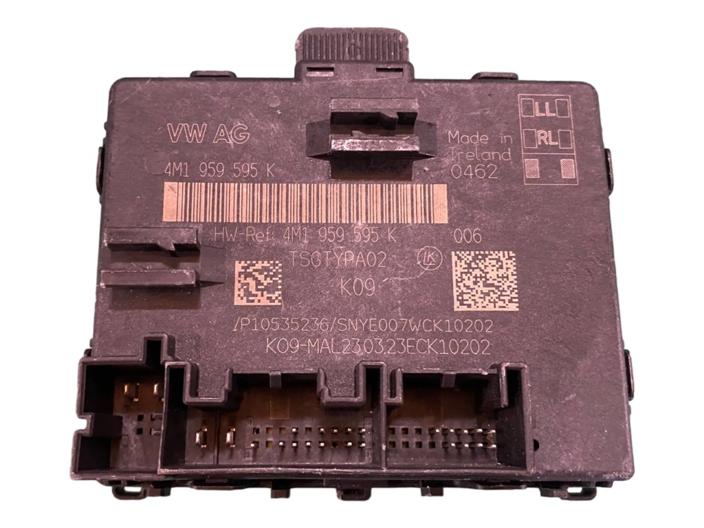 фото №1, 4m1959595k audi q7 4m блок управления дверь