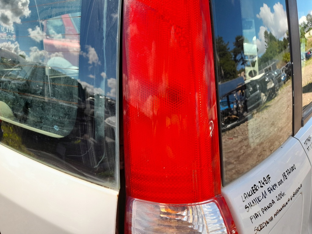 фото №7, Fiat panda ii лампа правий задня права задня