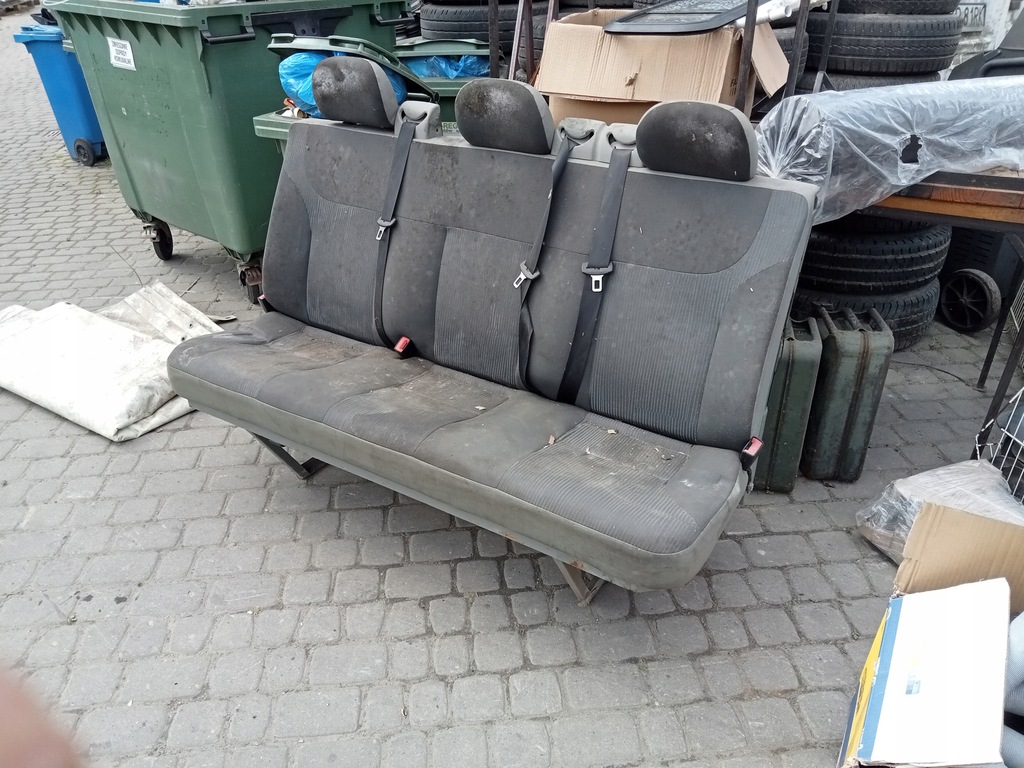 фото №1, Заднее сиденье 3 местная задняя trafic/vivaro/primastar 01-14