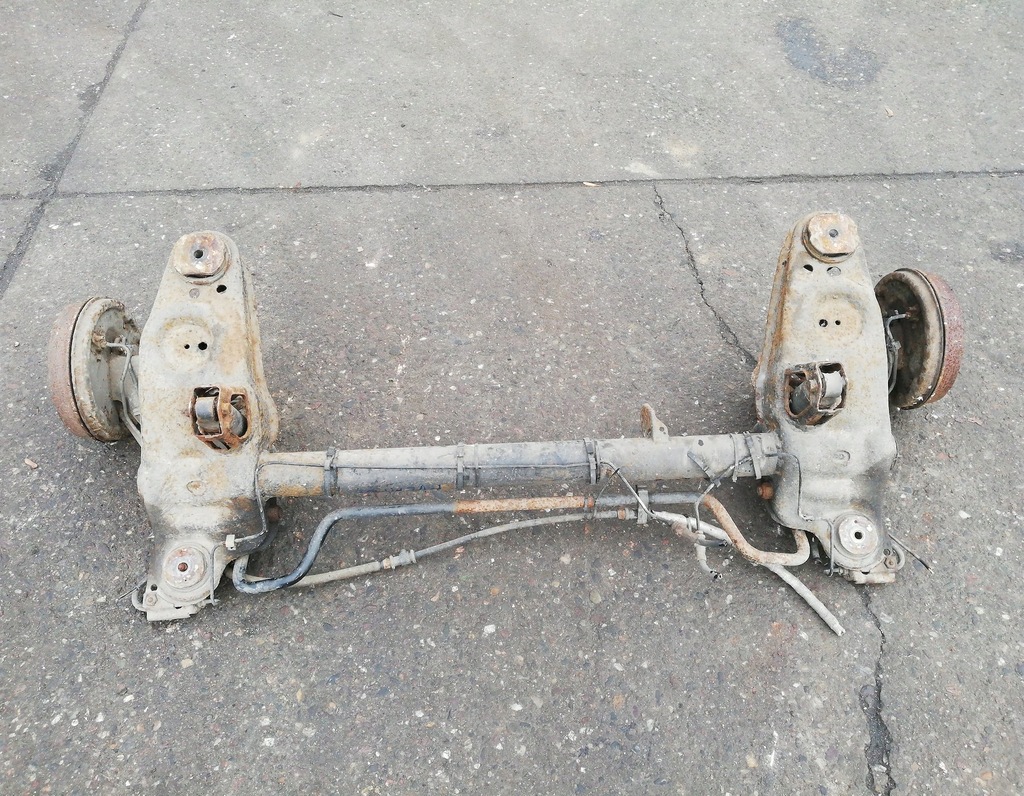 фото №12, Балка oś задняя подвеска fiat multipla тормозные барабаны