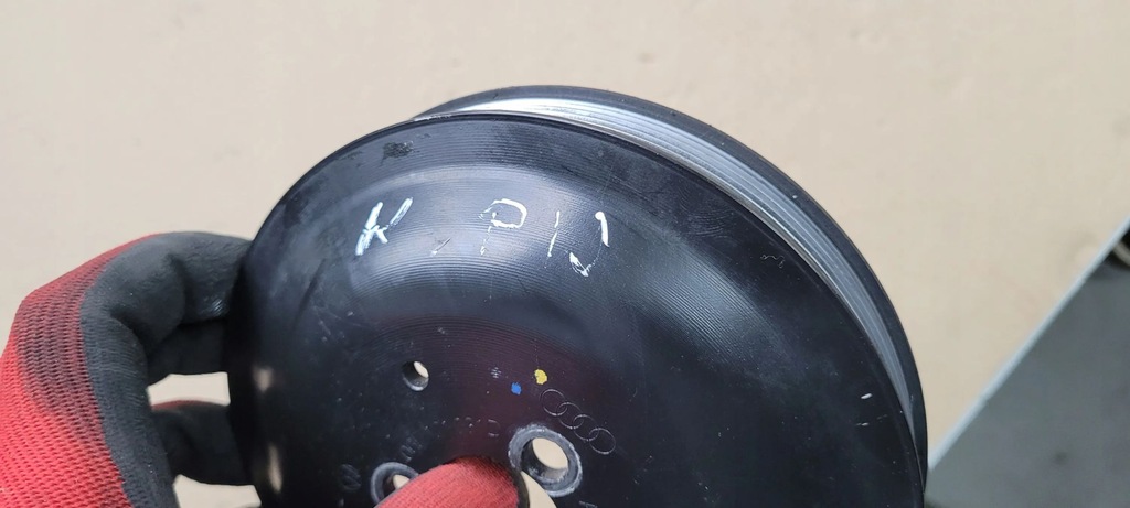 фото №6, A7 4g шків насоса wody 3.0 tfsi s4 b8 a6 c7 4g 06e121031d