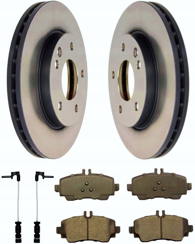 Купити Гальмівні диски + гальмівні колодки перед mercedes a w168 вентильовані