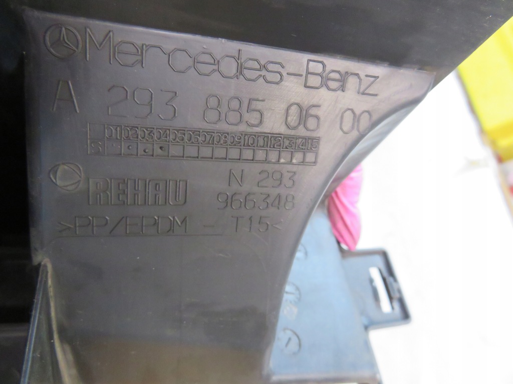 фото №13, Mercedes eqc 293 підсилювач бампера перед a2938850600