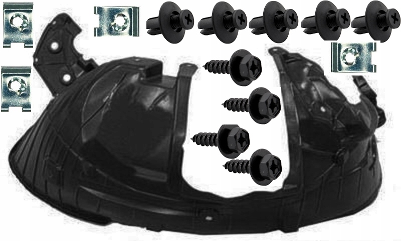 фото №1, Nissan rogue 2007-2020 подкрылок клипсы перед правый