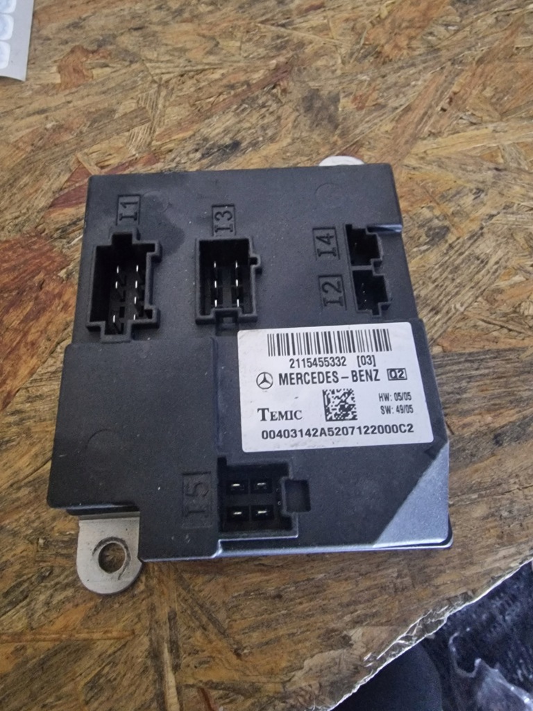 фото №1, Модуль сидіння 2115455332 mercedes cls w211 w219