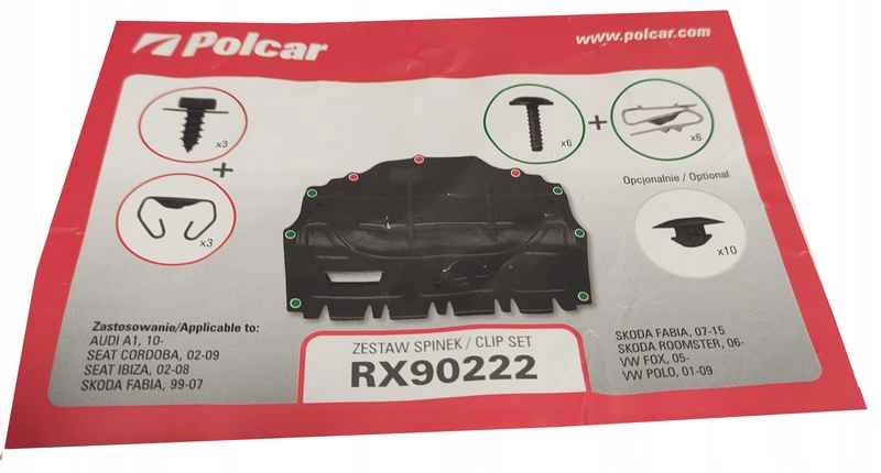 Набір кліпси захист бампера renault captur Доставка