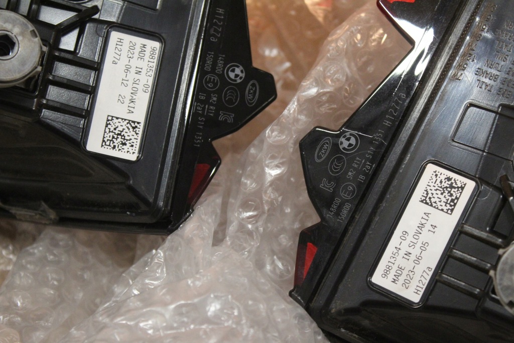 фото №13, Kompletny задняя цвет 475 крышка багажника лампы бампер bmw x7 g07 lci m-pakiet