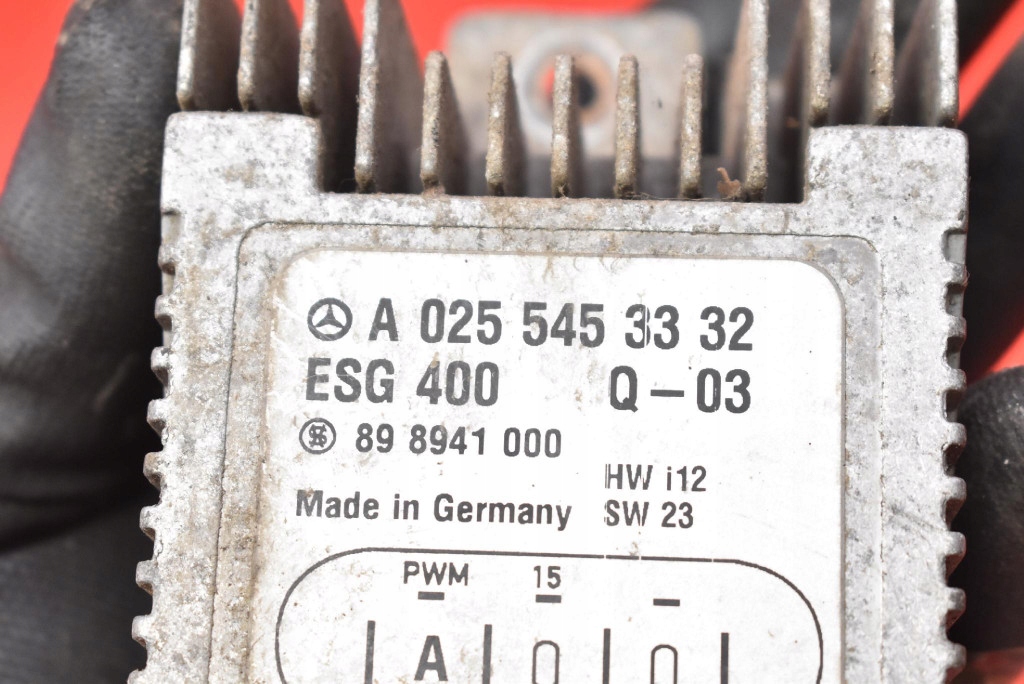 фото №8, Блок управления вентилятора a0255453332 mercedes e-klasa w219 lift 99-02