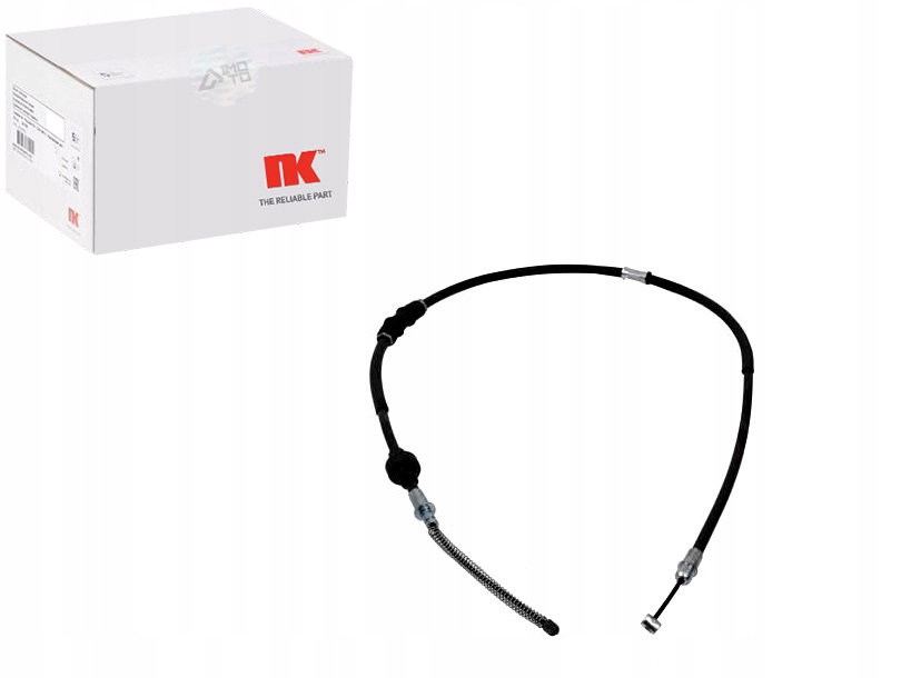 фото №1, Трос тормоза ручного mitsubishi задняя lancer 03- p