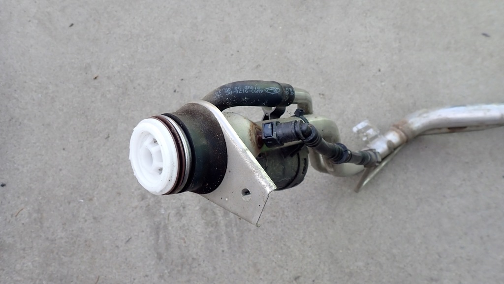 фото №6, Jaguar xj x351 труба шланг заливная горловина топлива