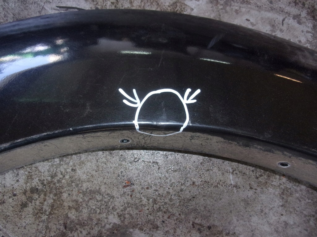 фото №2, Ford ranger ii накладка na крила ліва задня 06-11