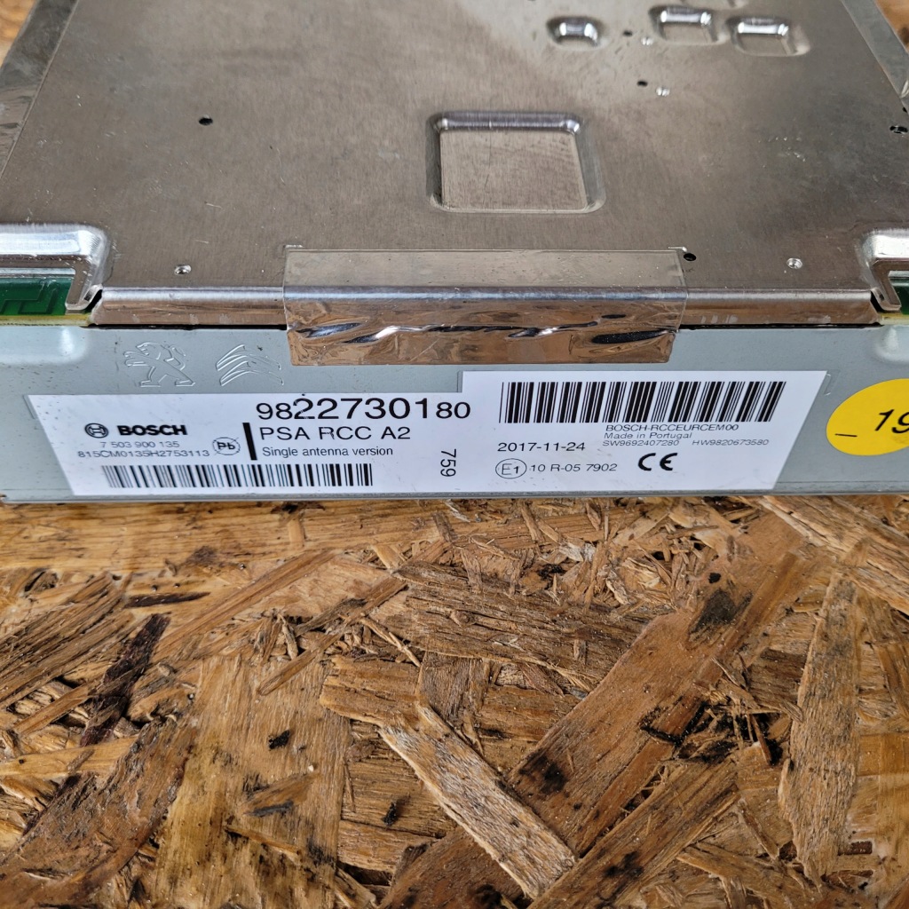 фото №2, Касета навігація радіо psa 9822730180 c3 iii