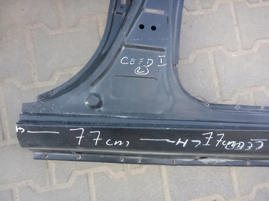 фото №4, Kia ceed 2006-2012 порог левый новый оригинал