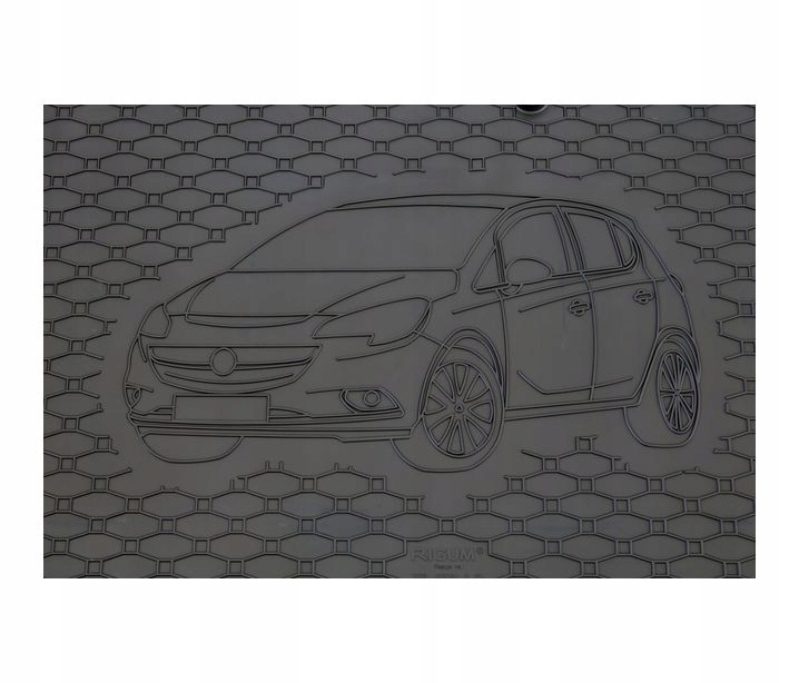 фото №1, Гумовий мат do багажника opel corsa d 07- 2007-