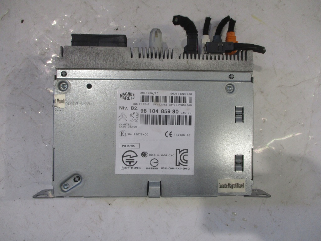 фото №1, Радіо cd радіопрогравач c4 grand picasso ii 9810485980