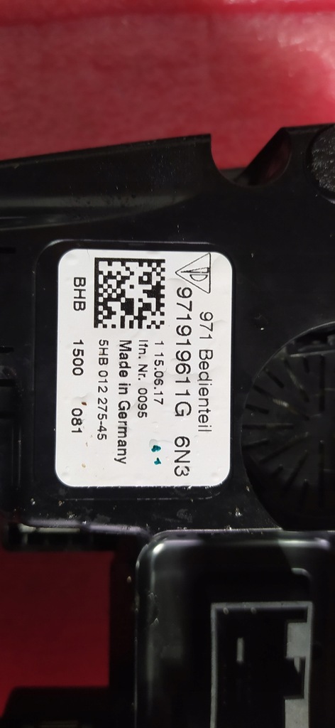 фото №6, Панель керування porsche panamera 971919611