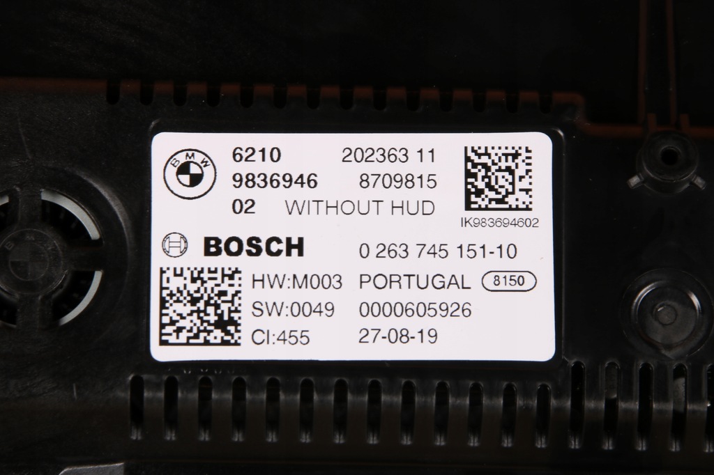 фото №5, Bmw g30 g11 g12 лічильник приладова панель спідометр live панель приладів 12,3'' 9836946