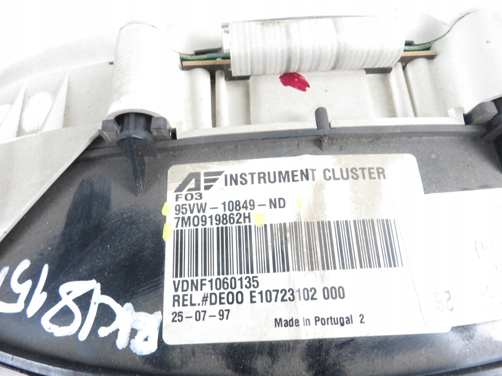 фото №5, Счетчик vw sharan i 1.9 tdi 7m0919862h