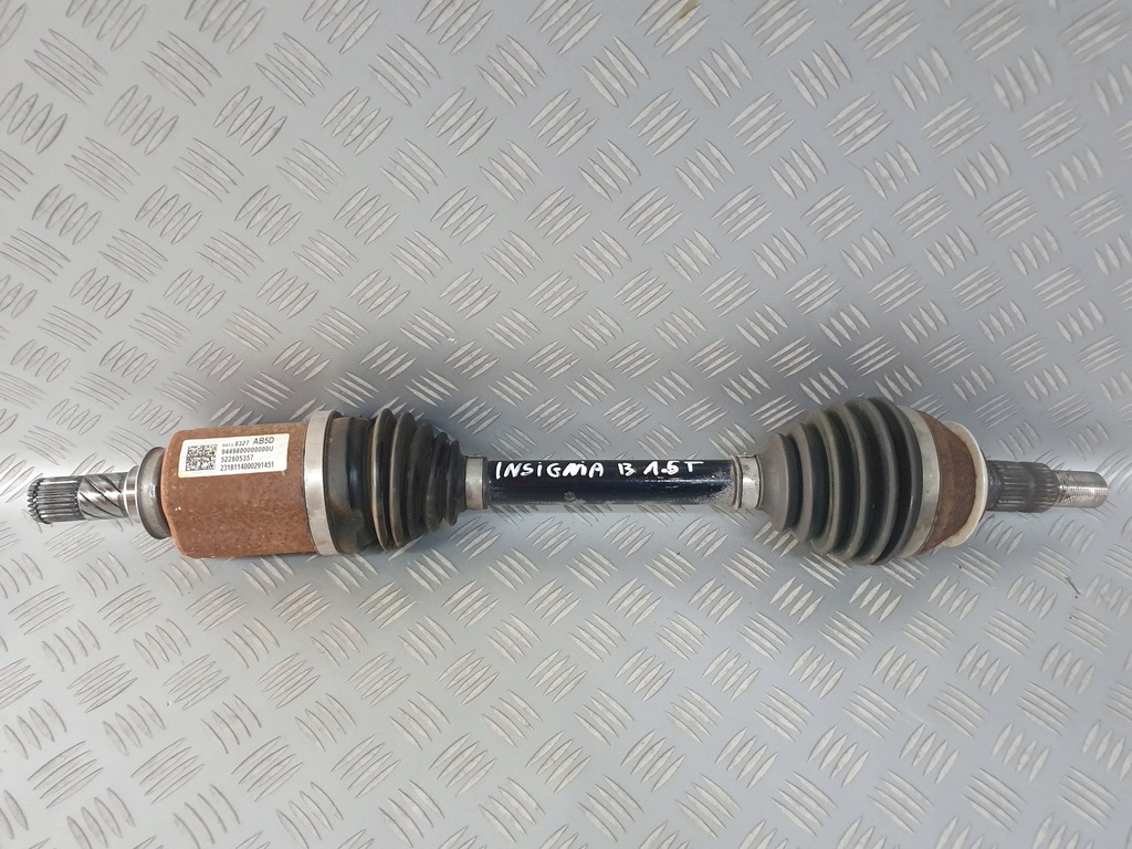 фото №1, Приводной вал левая opel insignia b 1.6 cdti механическая коробка передач ab5d