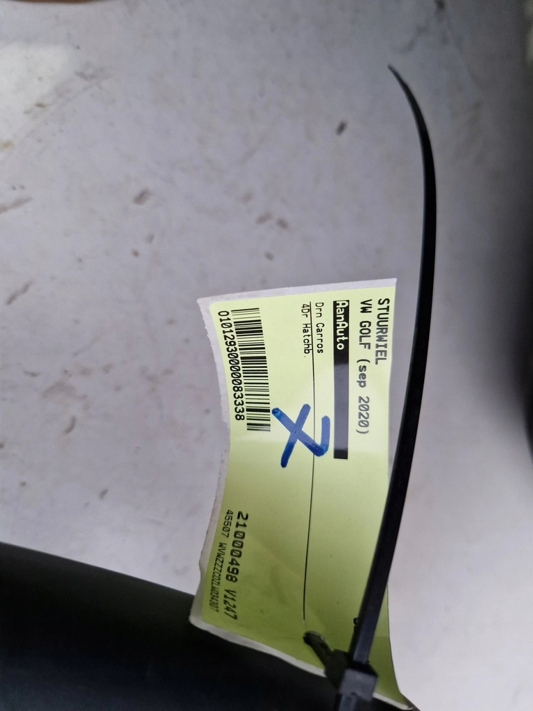 фото №8, Воздуховод кожа мультифункция vw golf 8 viii arteon t-roc