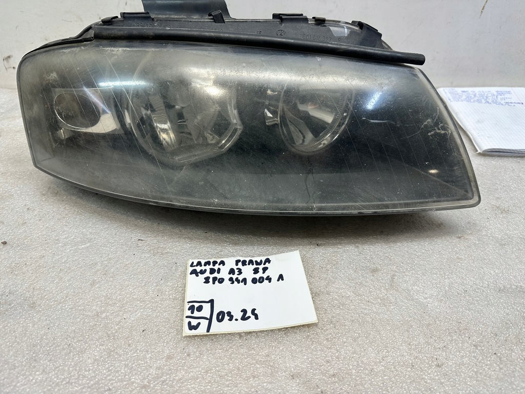 фото №9, Лампа передня права audi a3 8p europa 8p0941004a