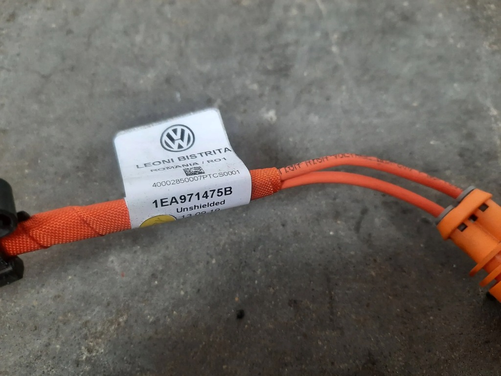 фото №5, Жгут электропроводка шланг двигателя 1ea971475b vw id3 id.3 id.4 cupra born