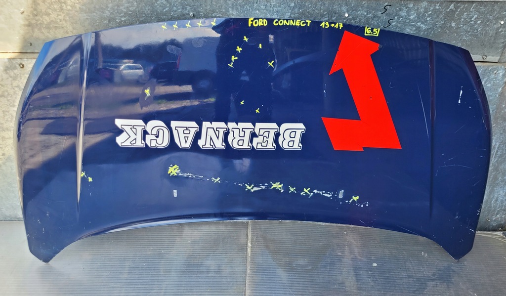 фото №1, Капот ford transit connect przed liftem / tourneo connect 2013-17