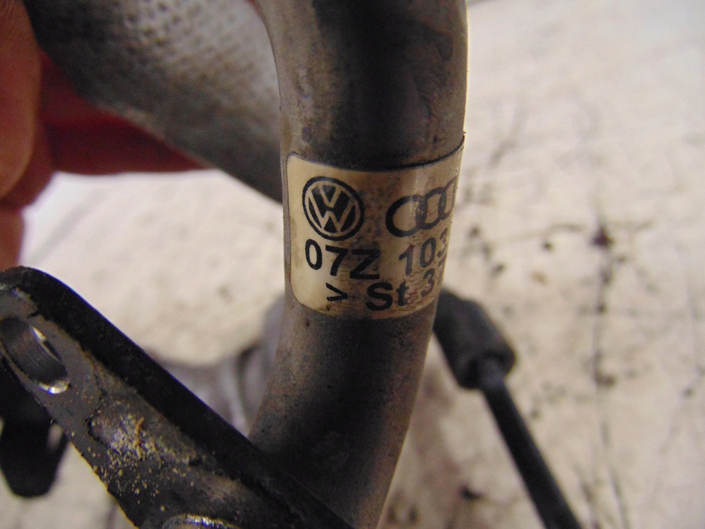 фото №12, Провода трубка wąż шланги wody vw touareg 7l 5.0 v10