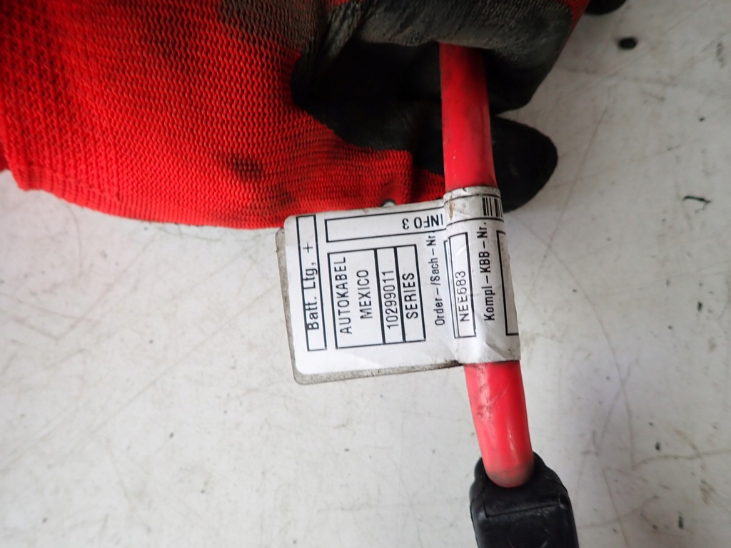 фото №5, Шланг кабель плюсовий bmw f26 x4 10299011