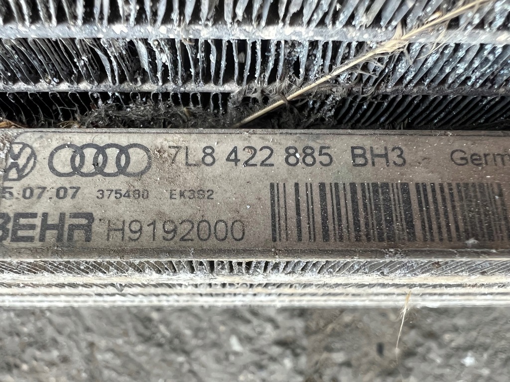 фото №9, Audi q7 4l 4.2 tdi радіатор радіатор комплект 7l0121253a 4l0260401a