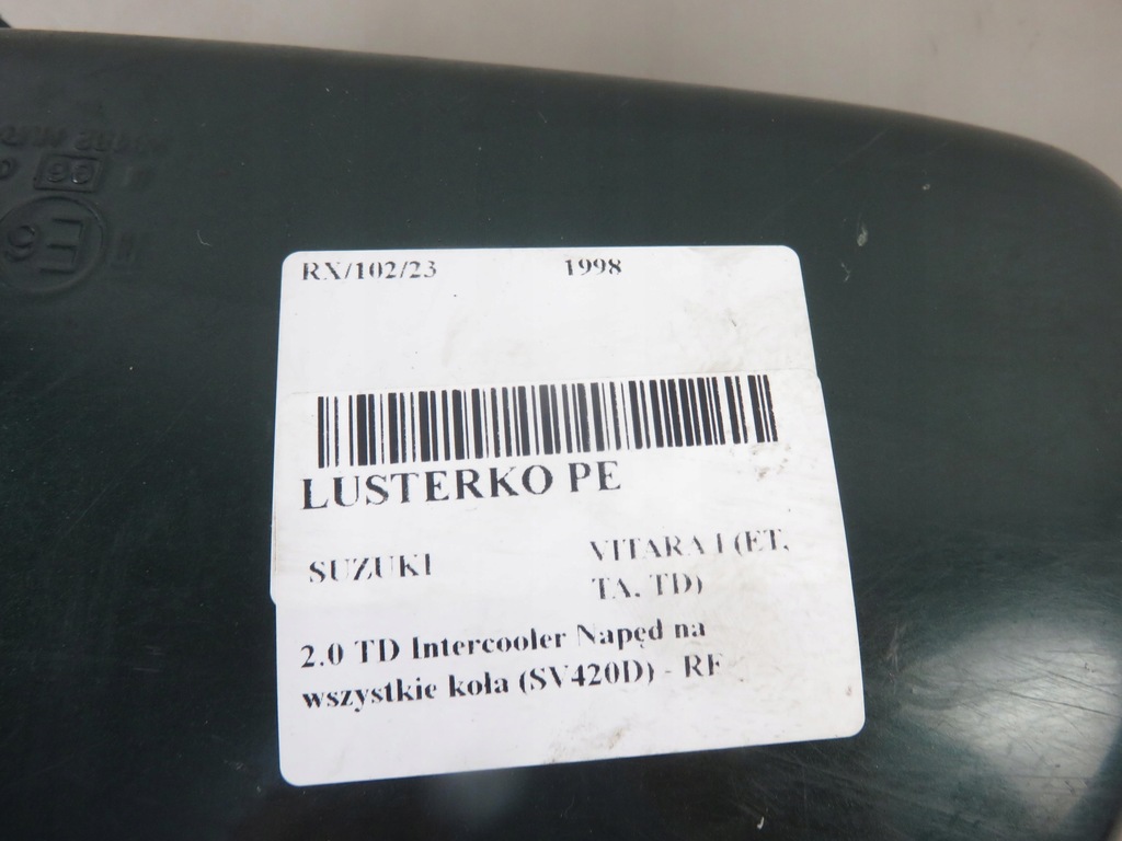 фото №7, Дзеркало праве suzuki vitara i et, ta, td