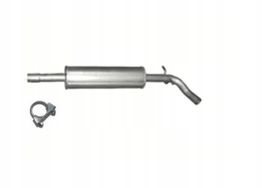 фото №1, Skoda rapid 1.4 tsi гасник середній od 2012r.