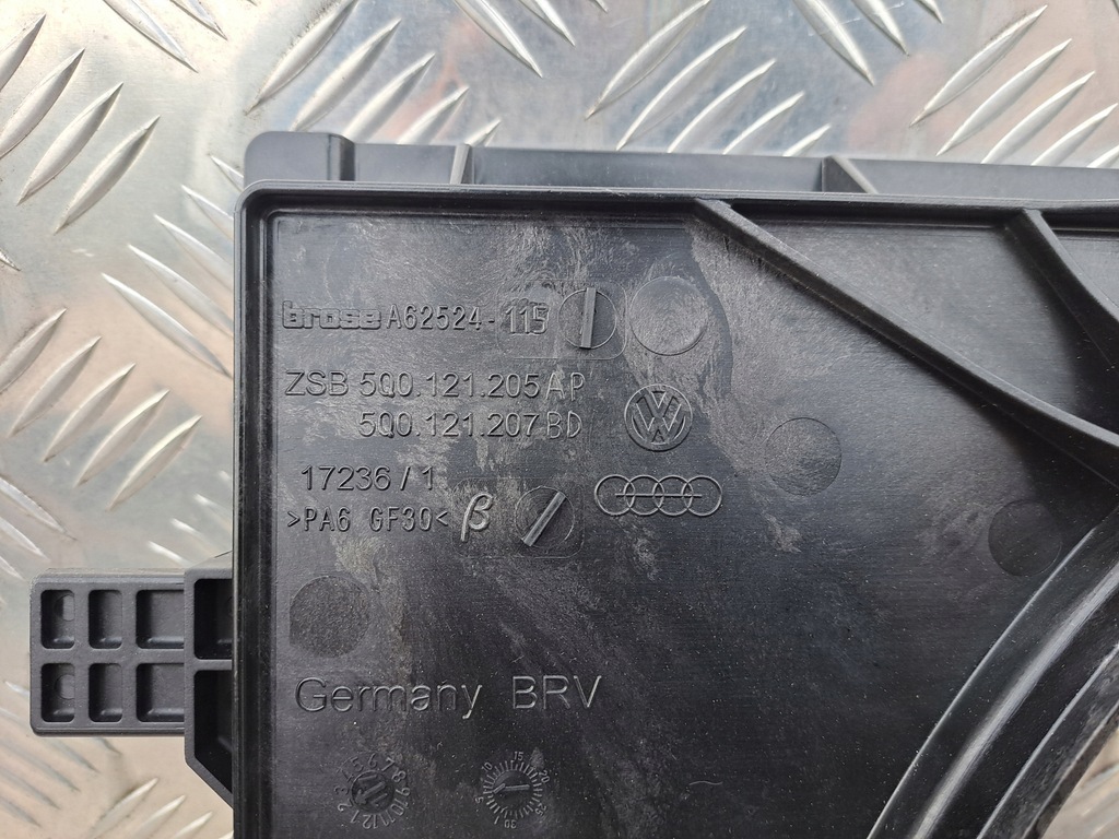фото №6, Vw golf 7 vii корпус вентилятора 5q0121205ap