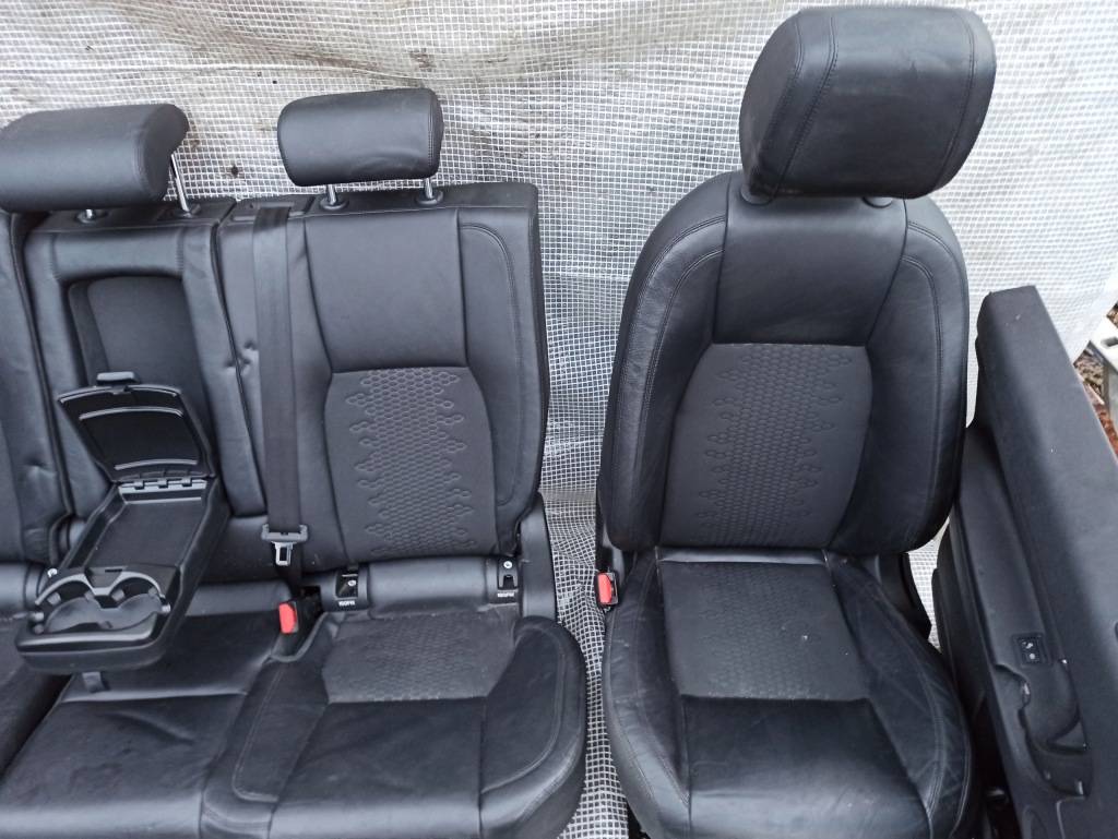 фото №8, Discovery sport l550 заднє сидіння сидіння комплект шкіра czarna підігрів салон