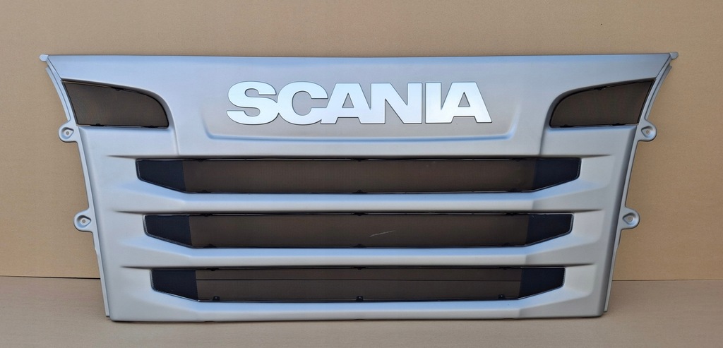 фото №2, Scania r xpi капот решітка радіатора емблема лист оригінал