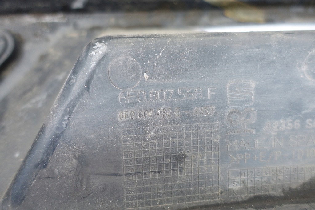 фото №12, Seat ibiza v 5 fr 6f 2017- бампер задня задній 6f0807417ab