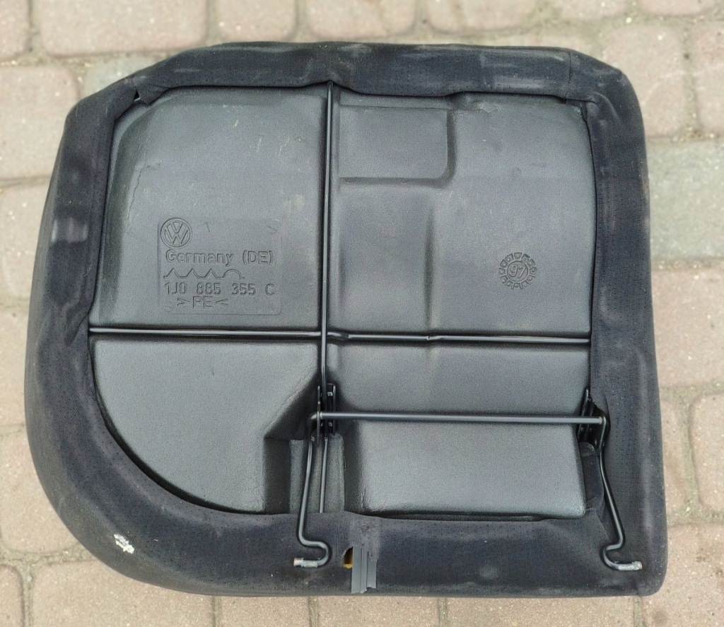 Заднє сидіння задній vw golf iv 4 bora hb 5d сидіння задні vag 1j czarna шина частини Київ