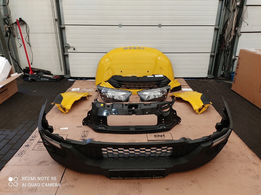 фото №1, Iveco daily kompletny перед капот бампер 2014+