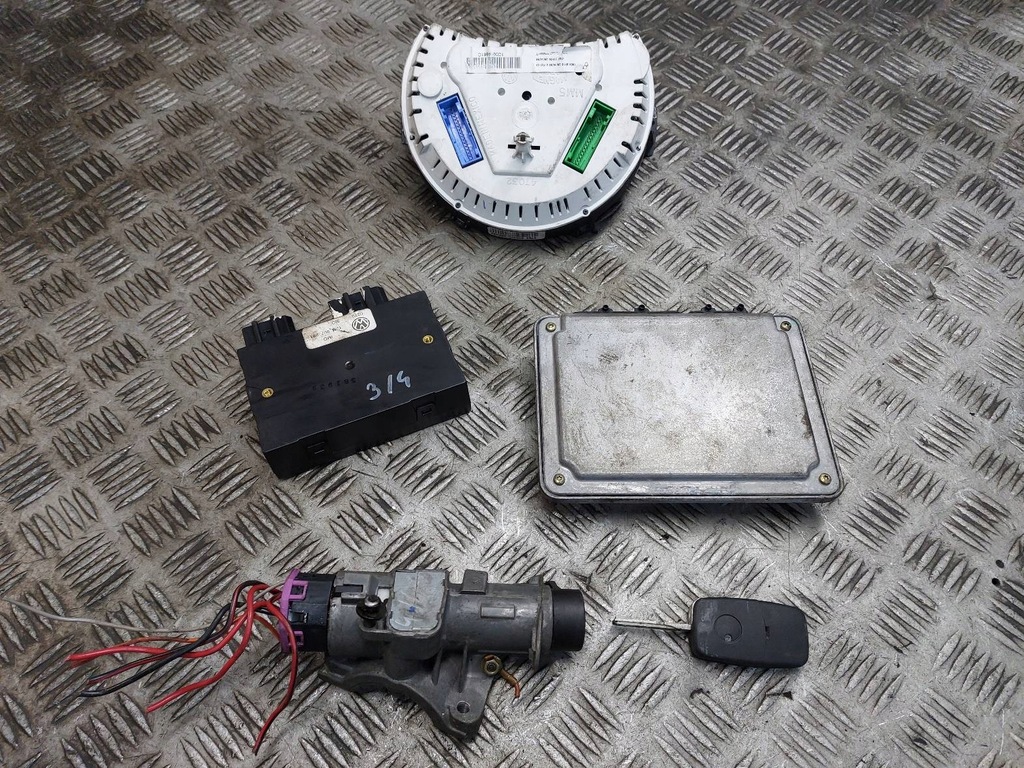 фото №9, Набір стартовий volkswagen new beetle i 2.0 8v 06a906018ad 1j0959799ah