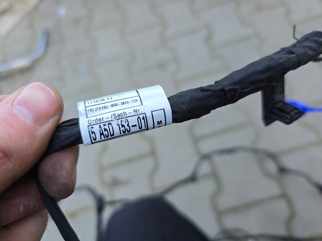 фото №8, Електропроводка підсилення поперечина перед bmw 4 g26 5a5d130 5a5d153