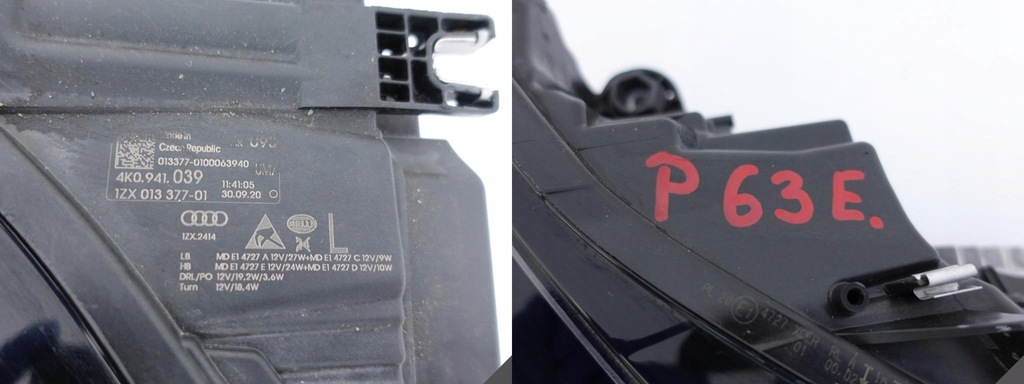 фото №12, Audi s6 a6 c8 4k0 18- лампа+ модуль matrix full led