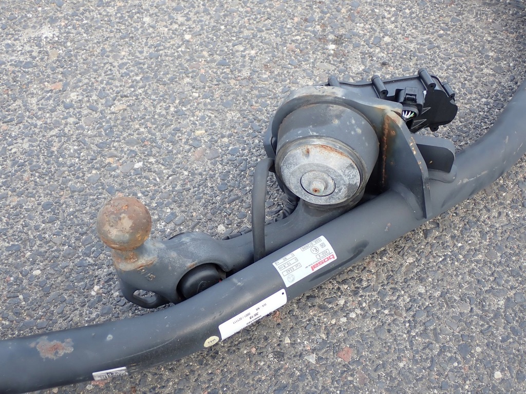 фото №8, Hak буксировочный электрический шар разъём skoda karoq 57a803880a bosal