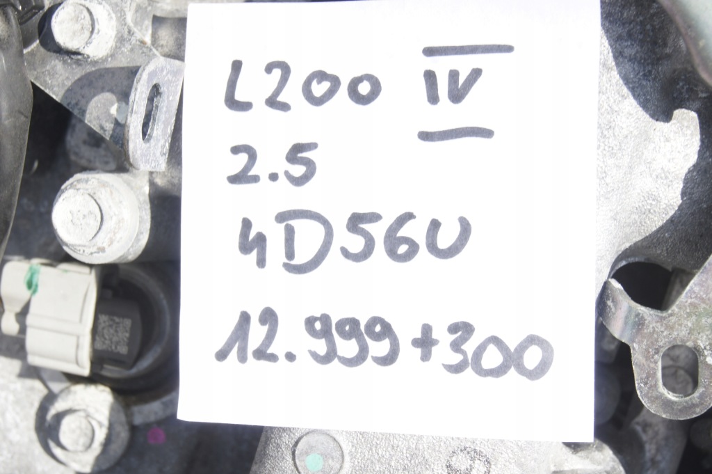 фото №7, Двигатель 4d56u 2.5 d l200 iv