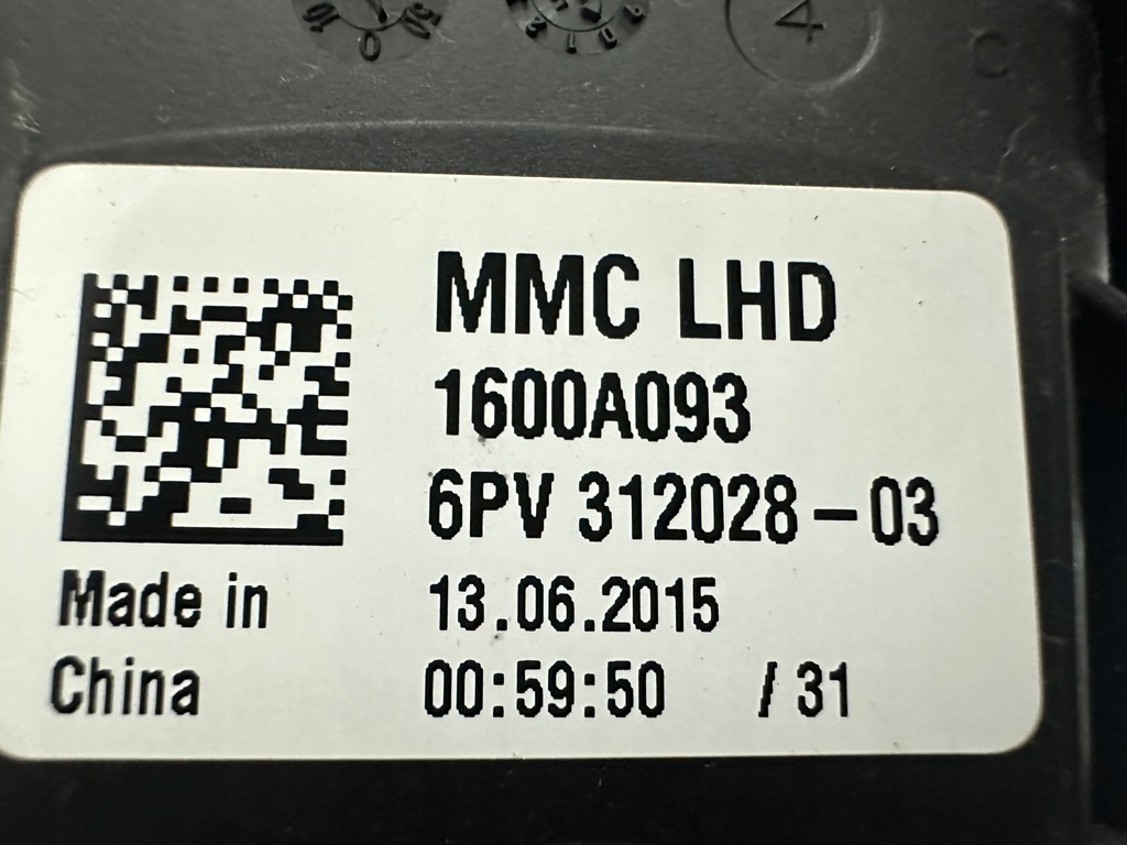 фото №6, Mitsubishi space star ii педаль газа 1600a093 6pv312028-03