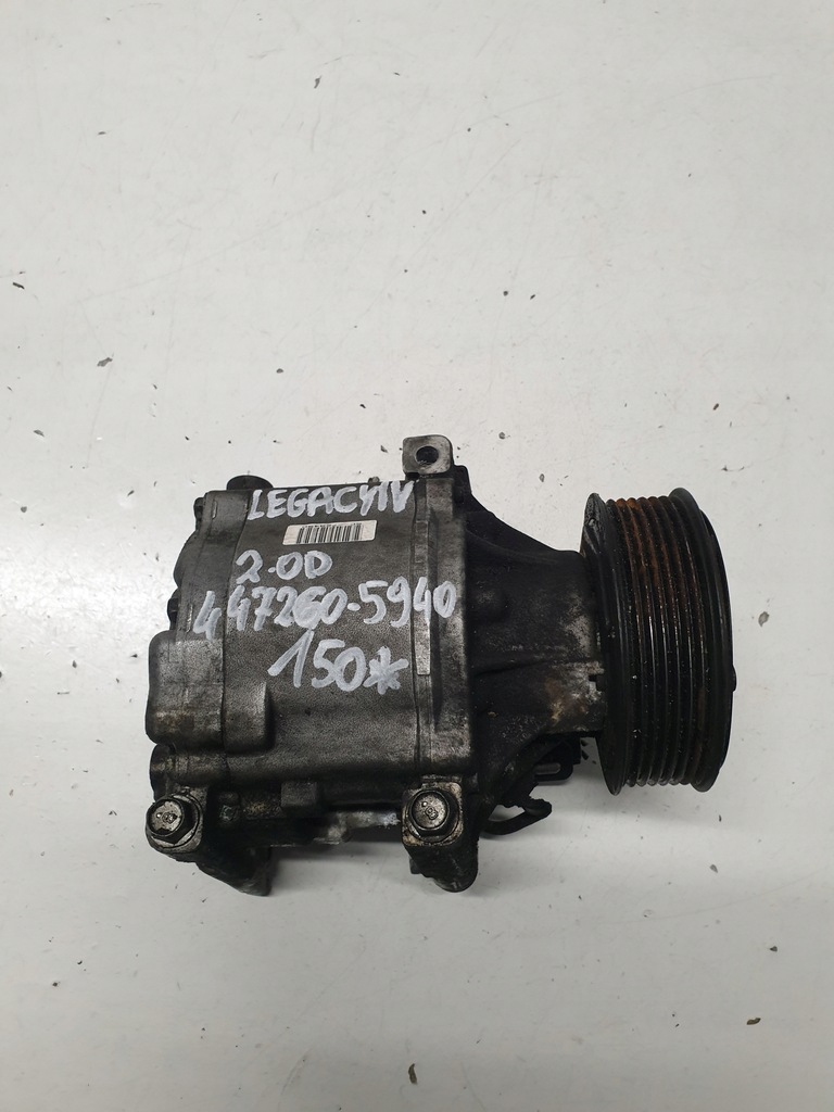 фото №1, Компрессор кондиционера subary legacy iv 2.0 дизель