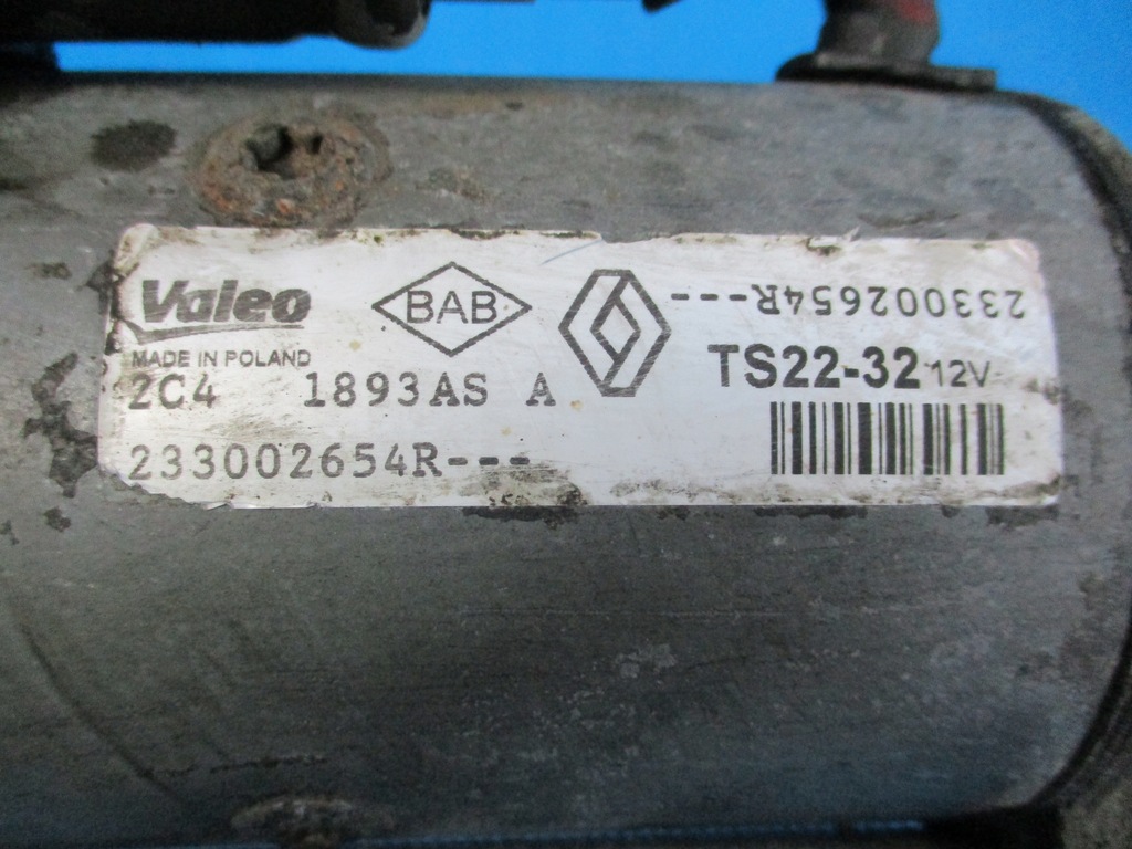 фото №6, Стартер renault master 2.3 dci 233002654r